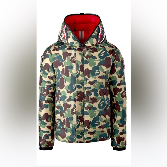 Bape x Canada Goose X Concepts Crofton Shark Jacket